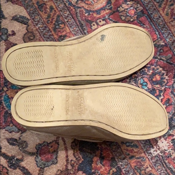 Sperry top siders. Metallic gold - Picture 3 of 4